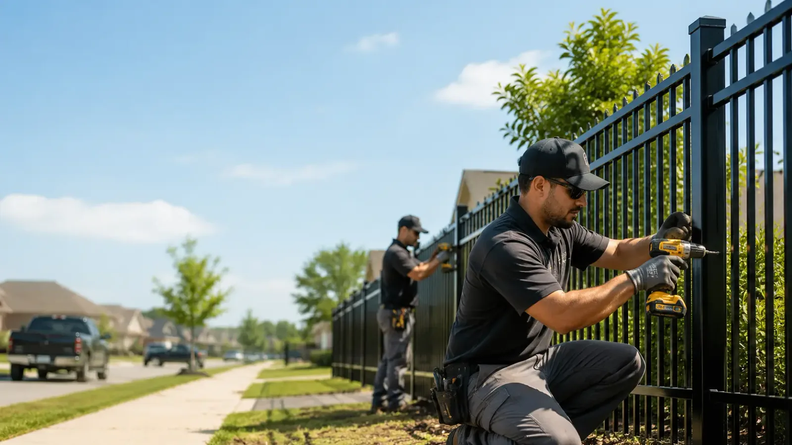 Metal Fence Installation in Camden, MS